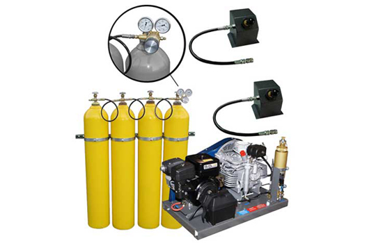 Bauer Compressor Package 2 - Gas